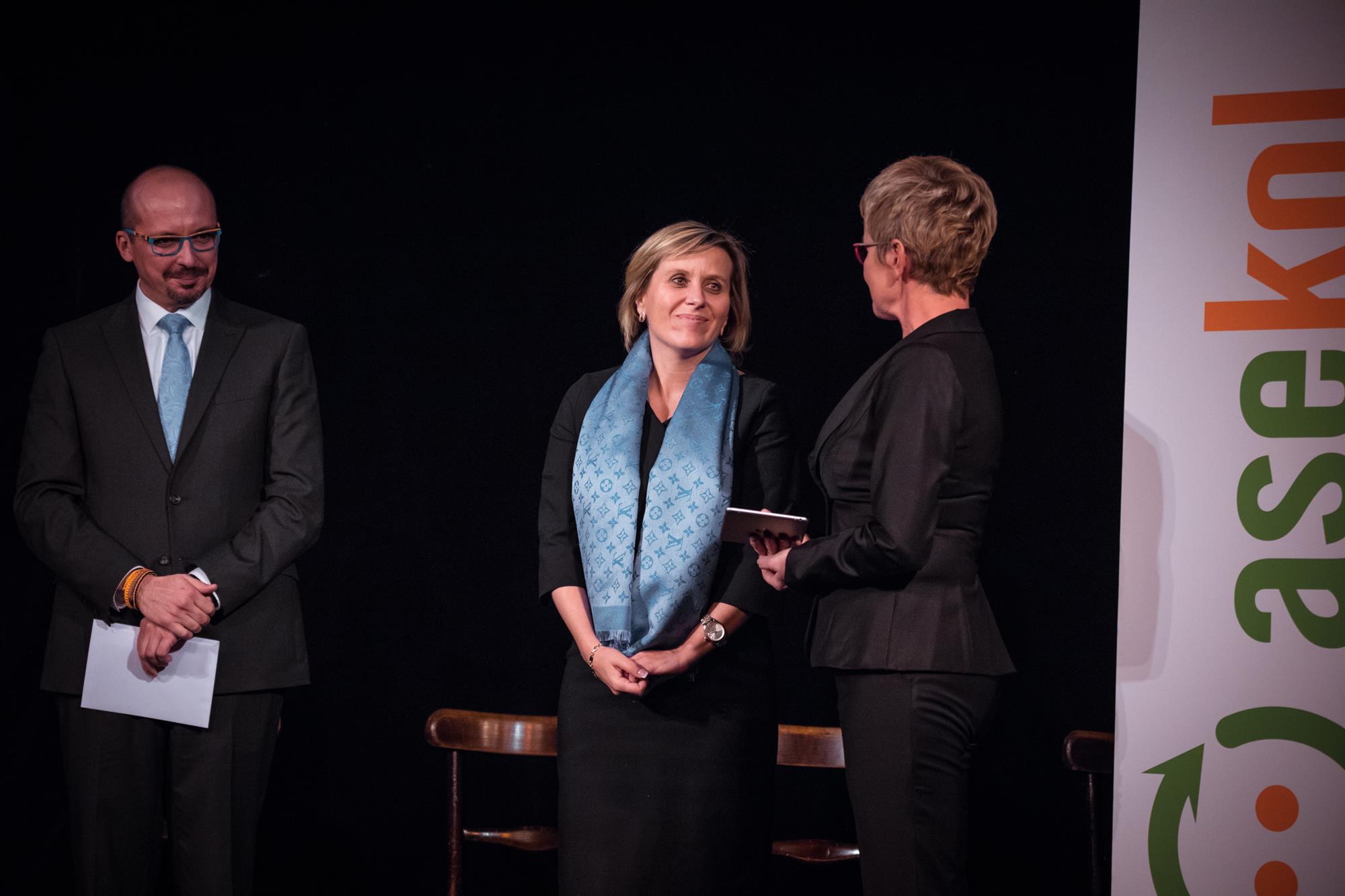 Slavnostní předávání ocenění Aktivní kraj a Aktivní obec